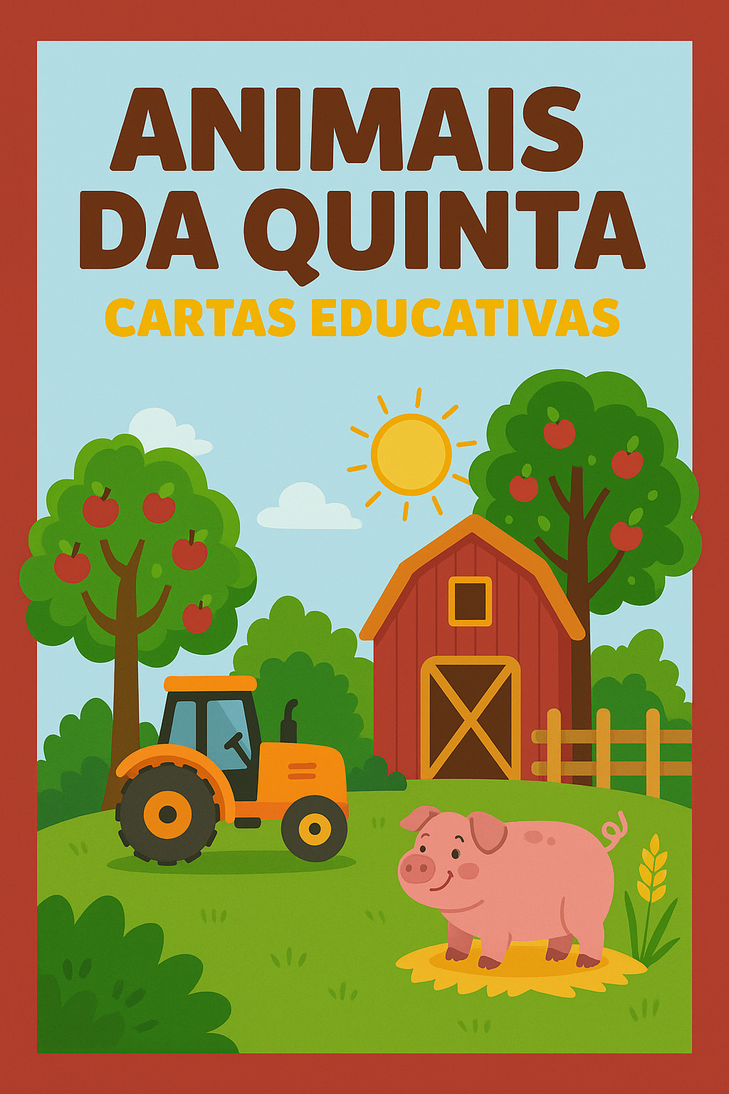 Animais da Quinta – Cartas Educativas
