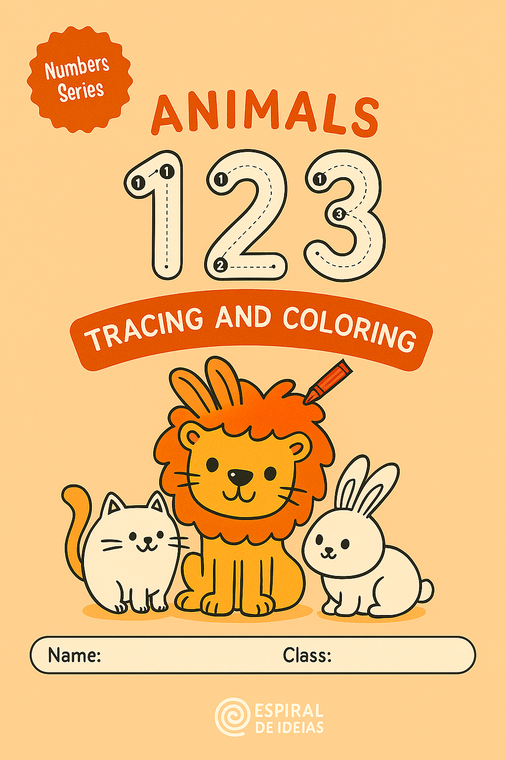 Aprende os Números com Animais