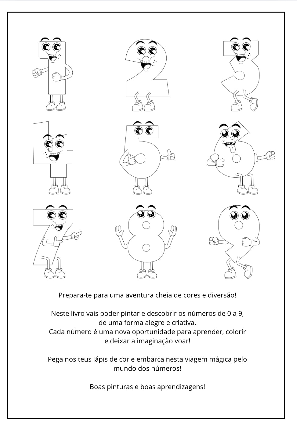 PINTAR E CONTAR A MAGIA DOS NÚMEROS