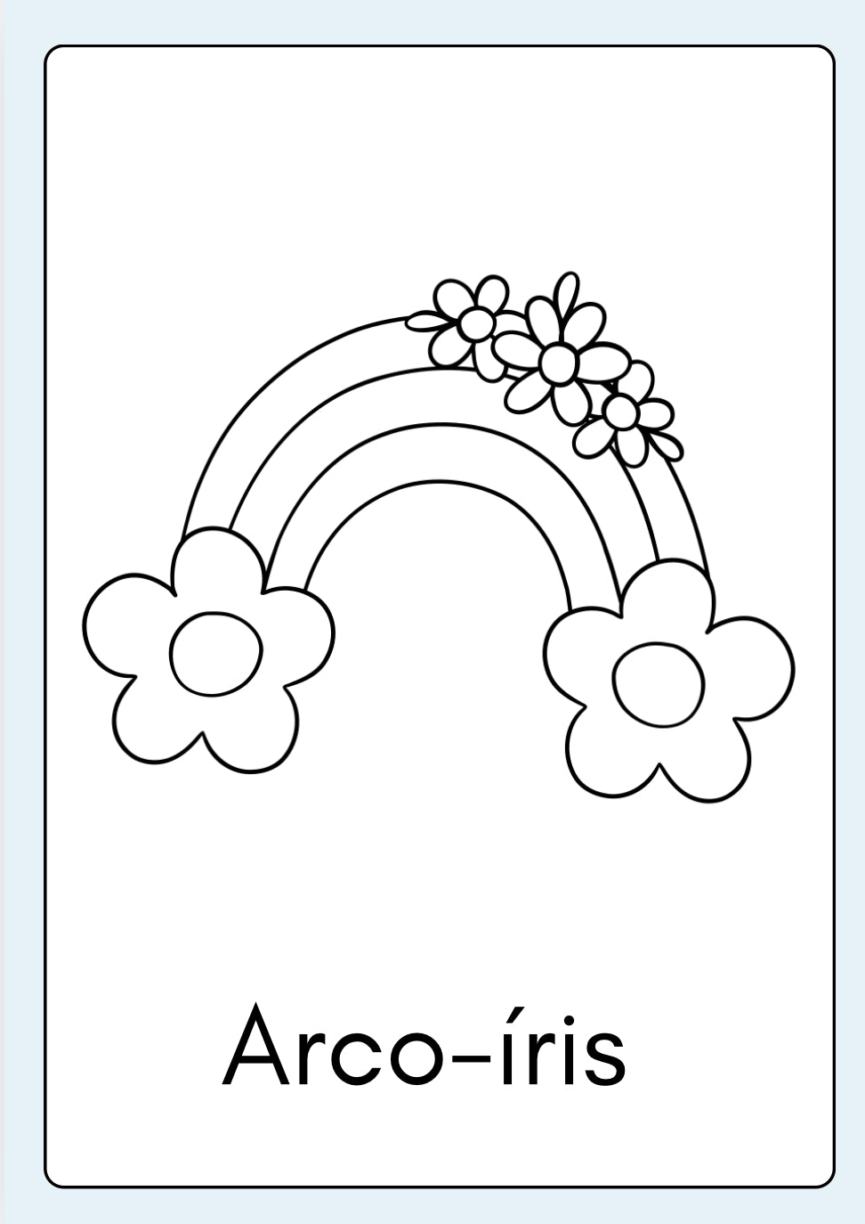 Amiguinhos e Flores para Pintar