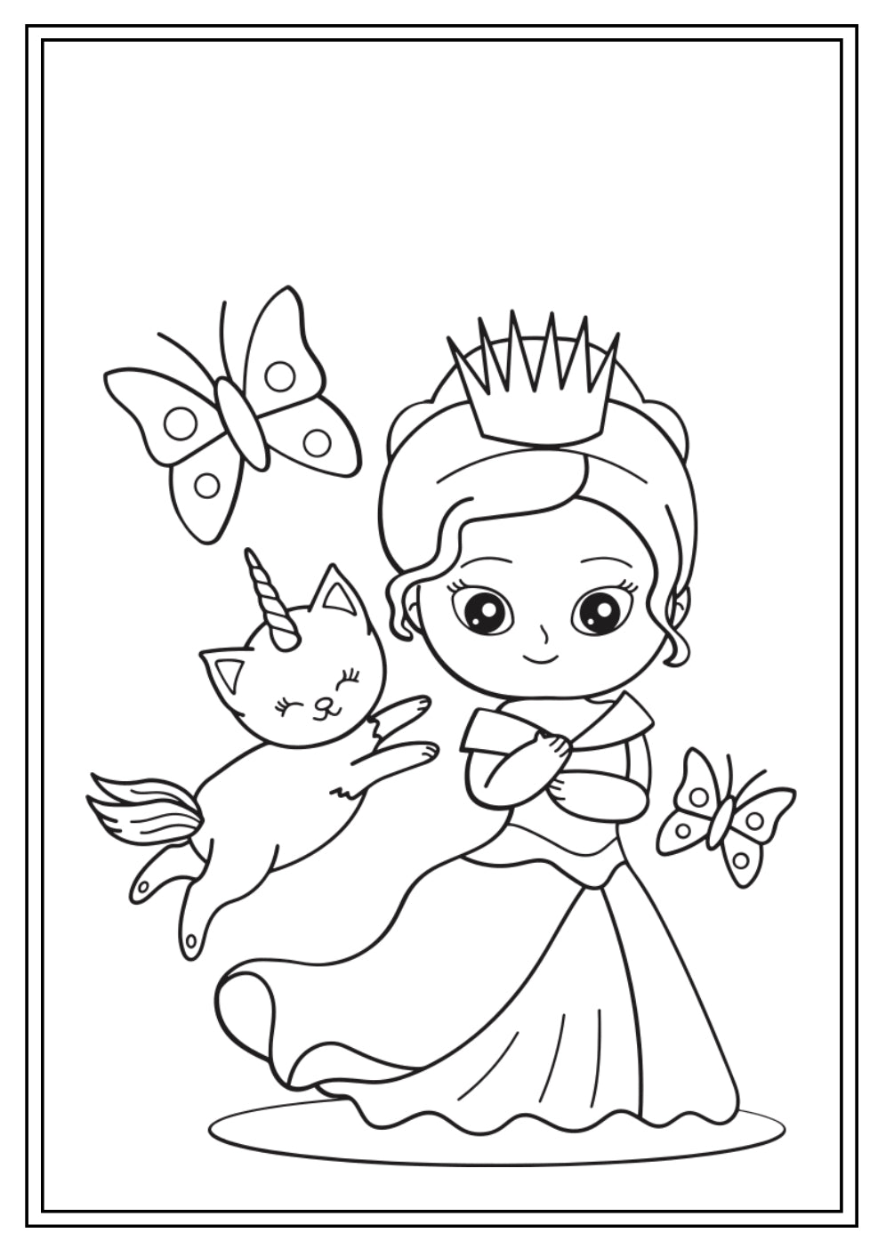 A Magia das Princesas: Pinta e Diverte-te!