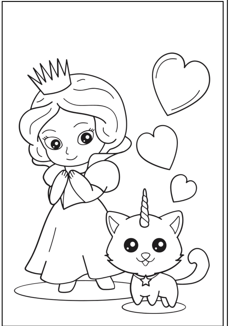 A Magia das Princesas: Pinta e Diverte-te!