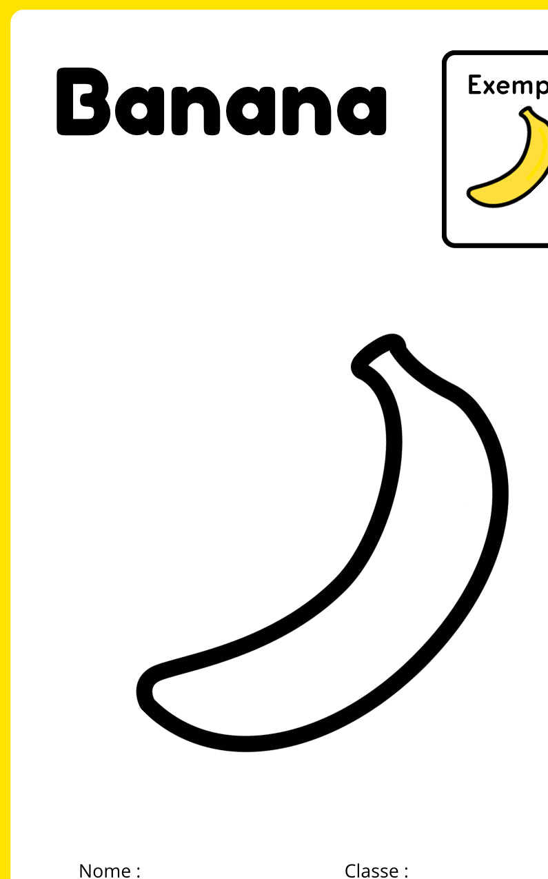 Frutas para Pintar