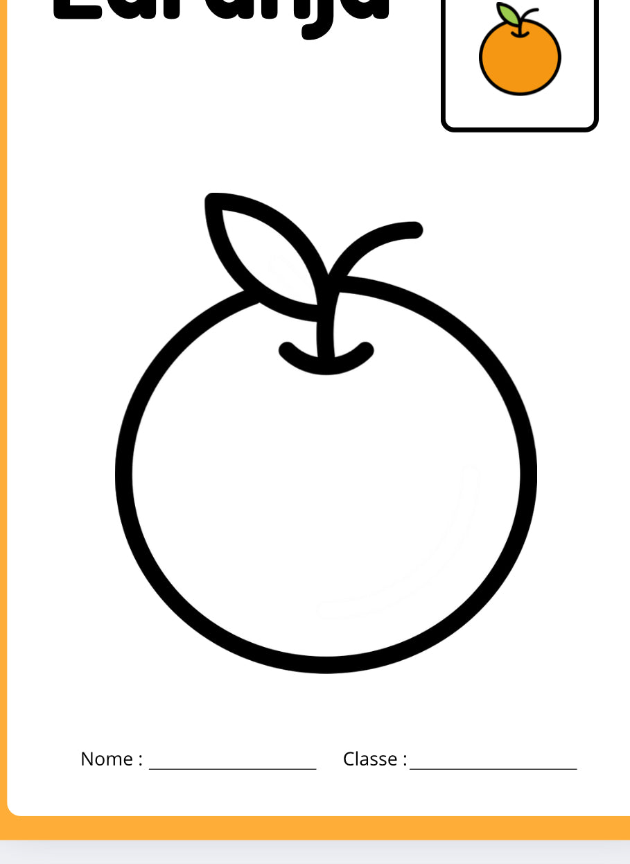 Frutas para Pintar