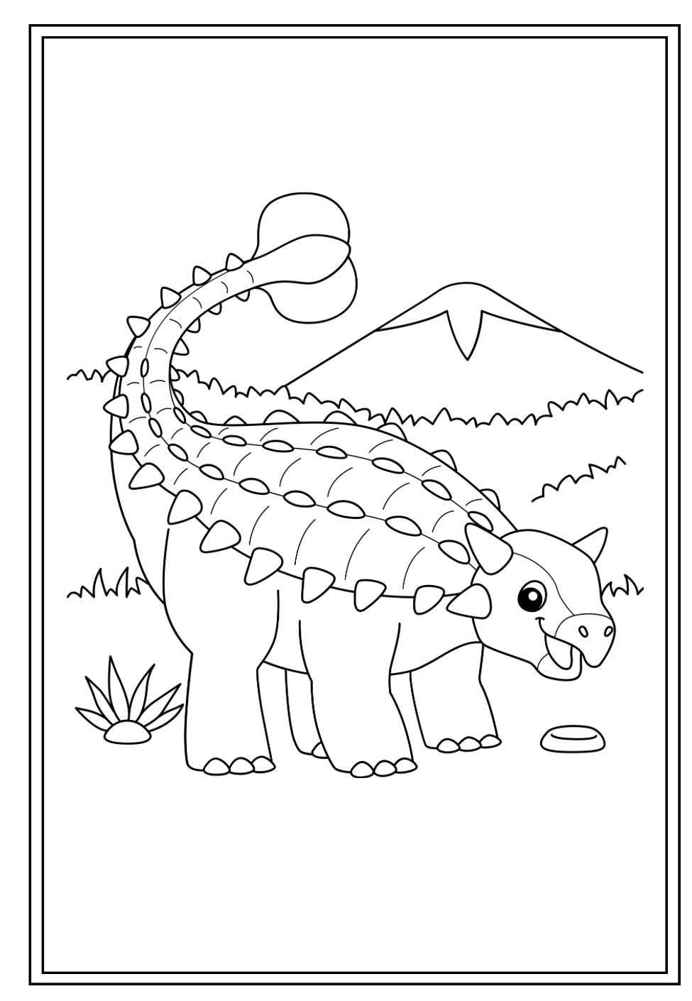 Diversão Jurássica – Livro de Colorir”