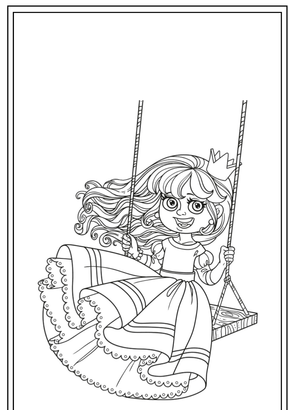 Princesas Encantadas para Colorir