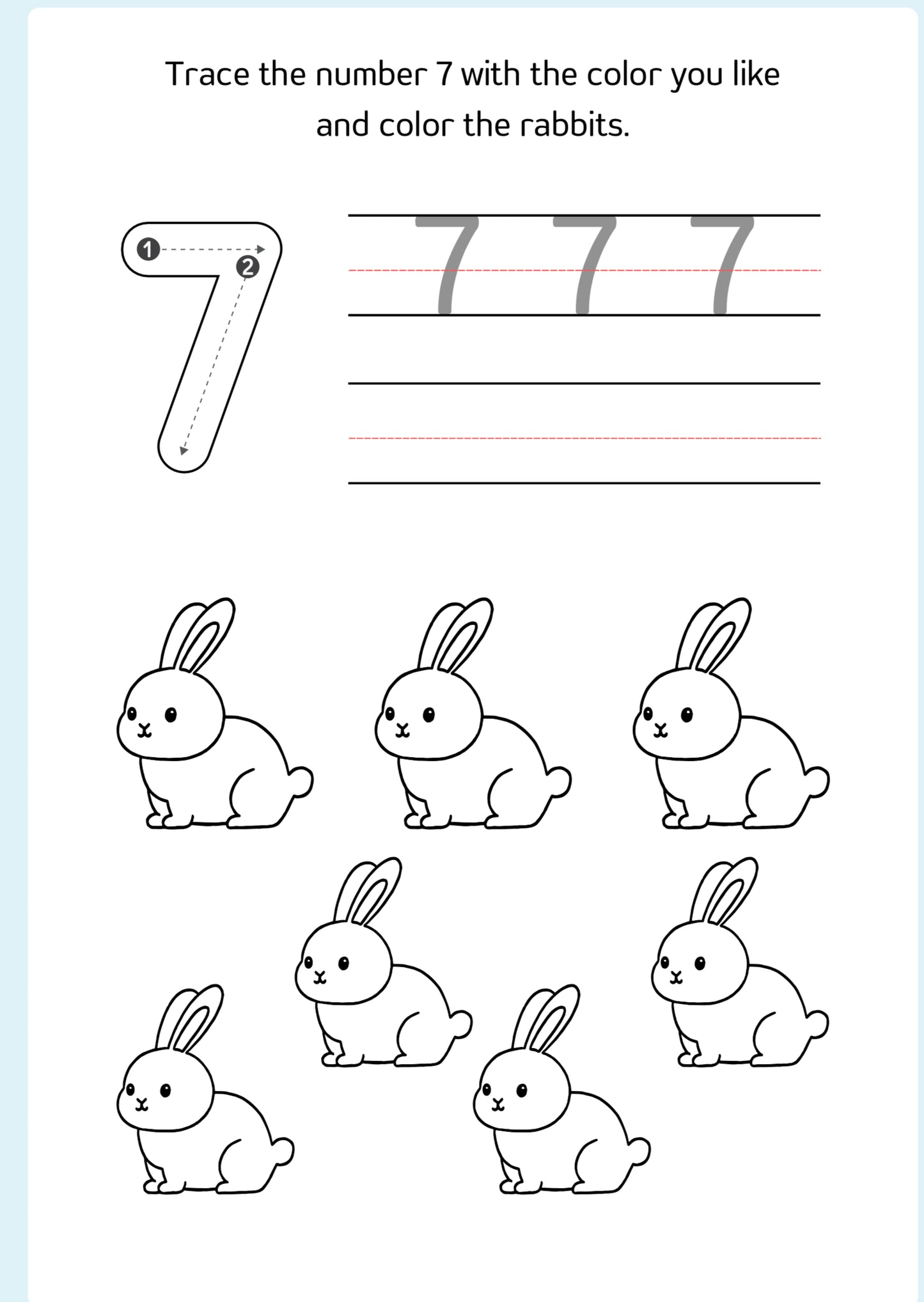 Aprende os Números com Animais