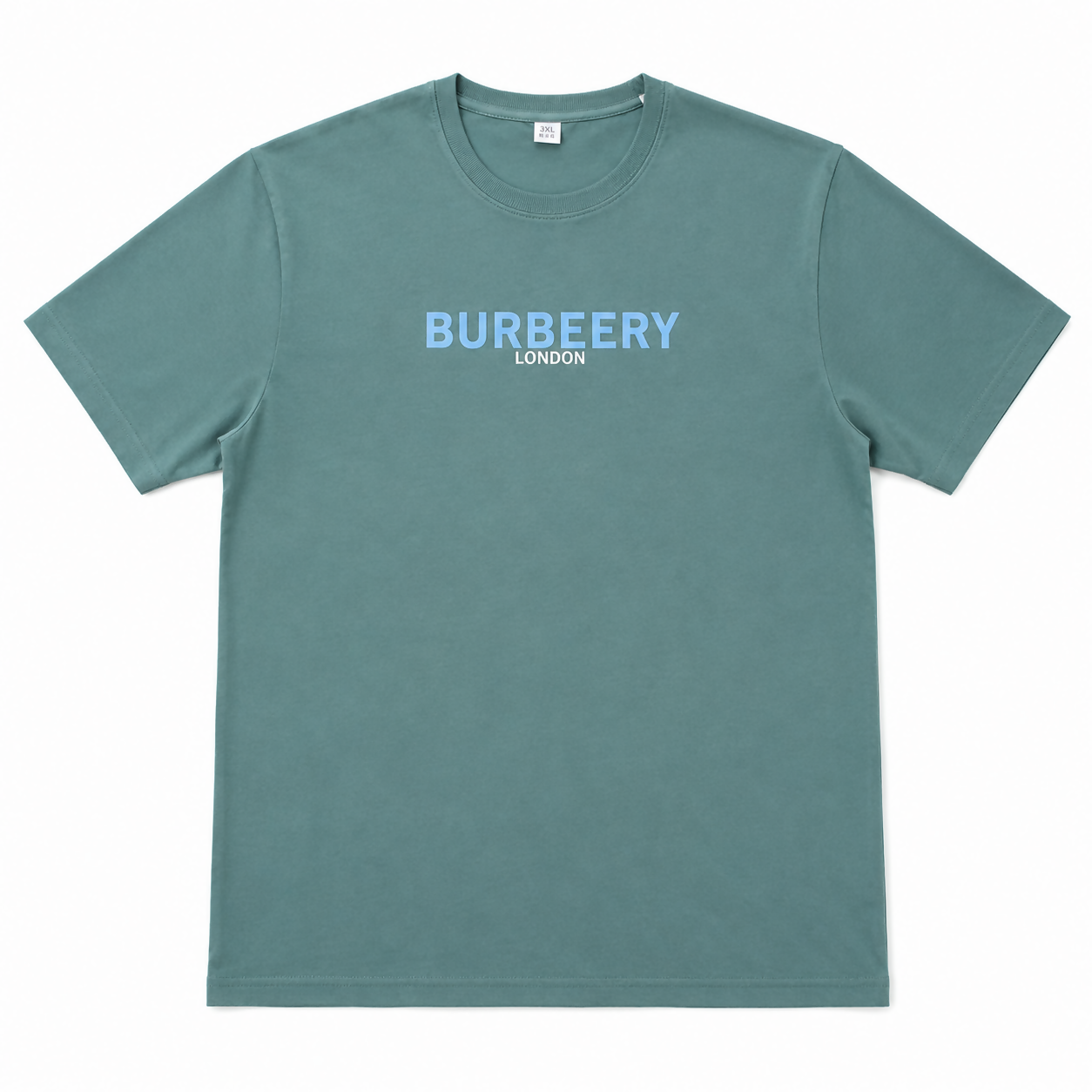 T-Shirt Verde Burbeery London para Homem – Manga Curta