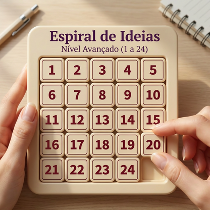 Jogo Lógico Deslizante de Números (Podes acrescentar "Nível Iniciante" ou "Avançado" dependendo do tamanho)