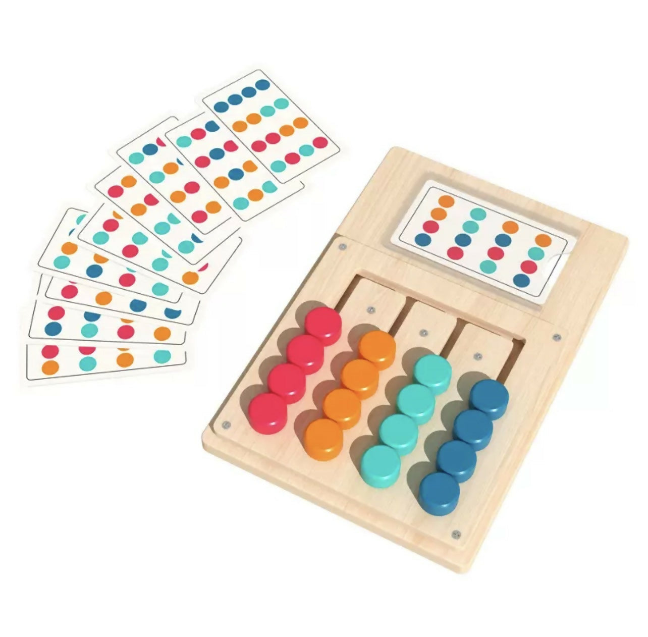 Labirinto Lógico Montessori - Jogo das Cores