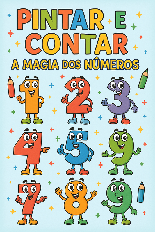PINTAR E CONTAR A MAGIA DOS NÚMEROS