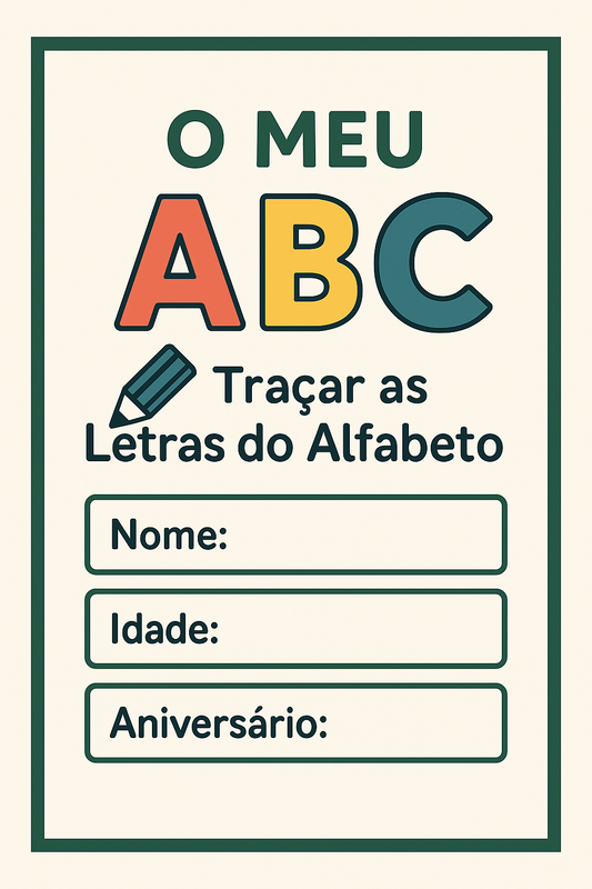 Traçar as Letras do Alfabeto
