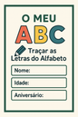 Traçar as Letras do Alfabeto