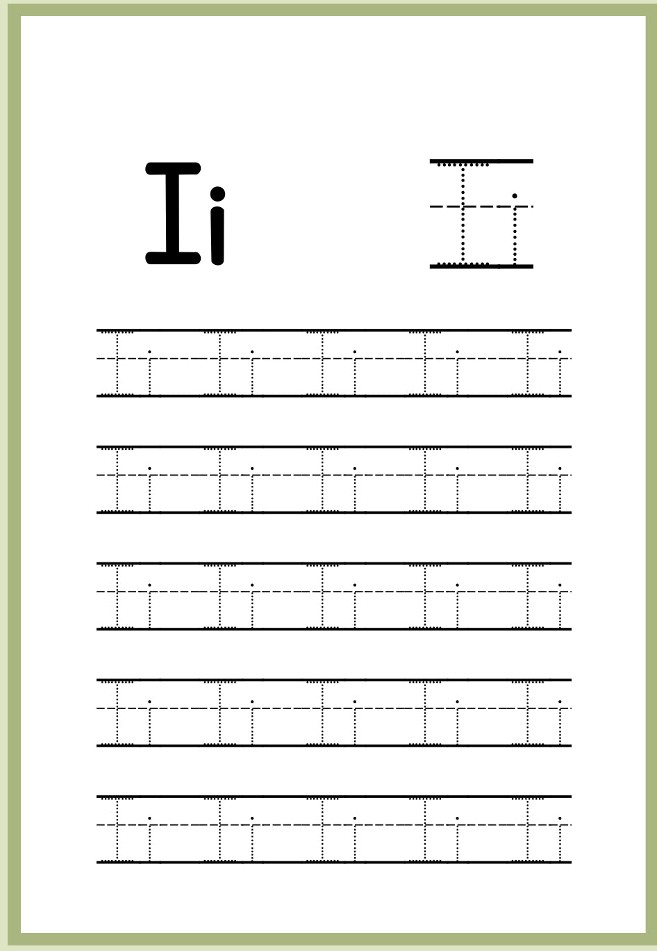 Traçar as Letras do Alfabeto