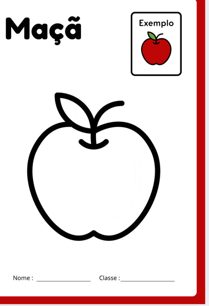 Frutas para Pintar