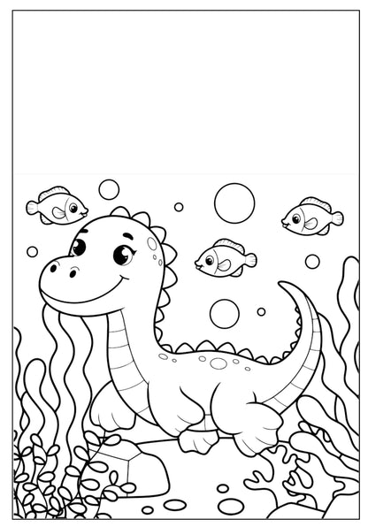 Colorir Dinossauros