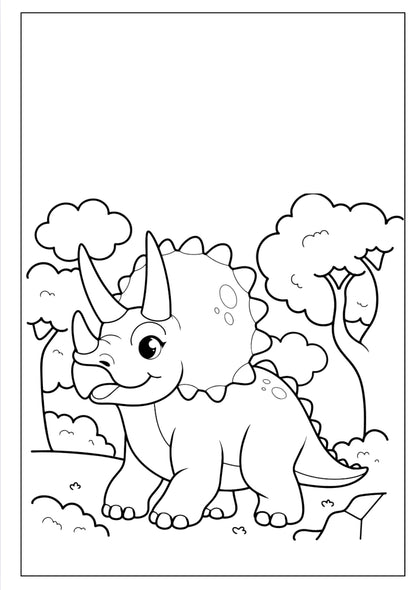Colorir Dinossauros