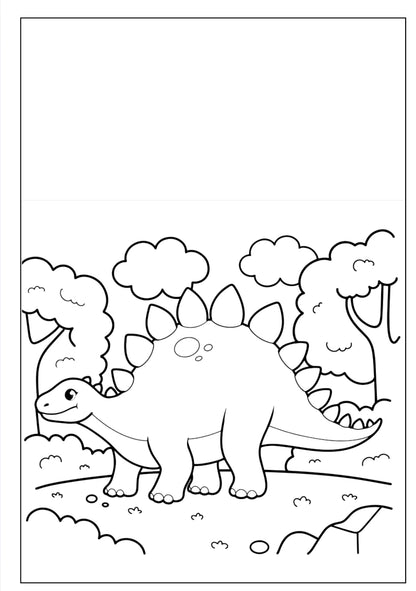 Colorir Dinossauros