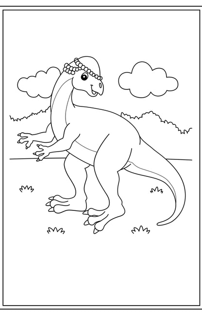 Diversão Jurássica – Livro de Colorir”
