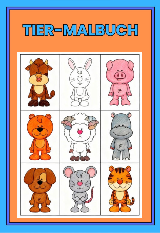 Tier-Malbuch