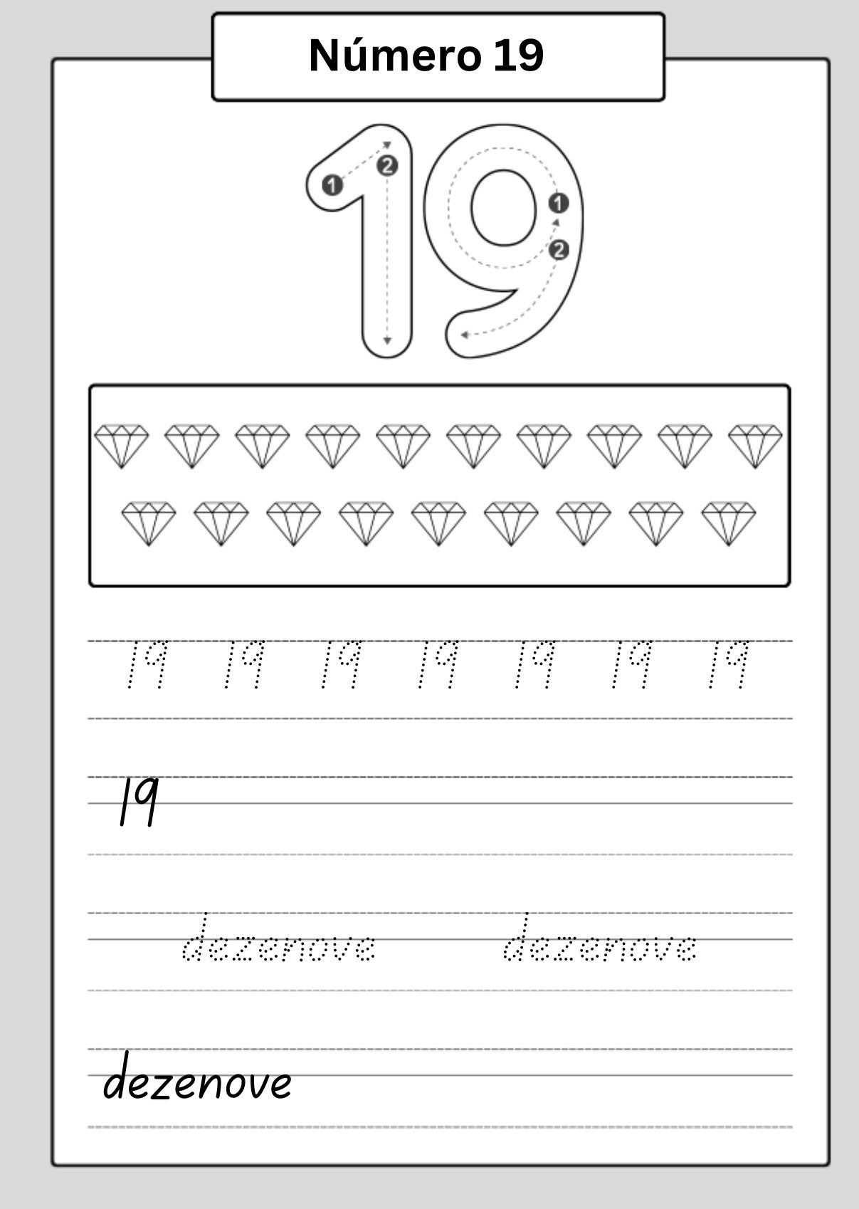 Vamos Aprender os Números