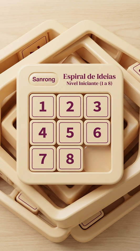 Jogo Lógico Deslizante de Números (Podes acrescentar "Nível Iniciante" ou "Avançado" dependendo do tamanho)