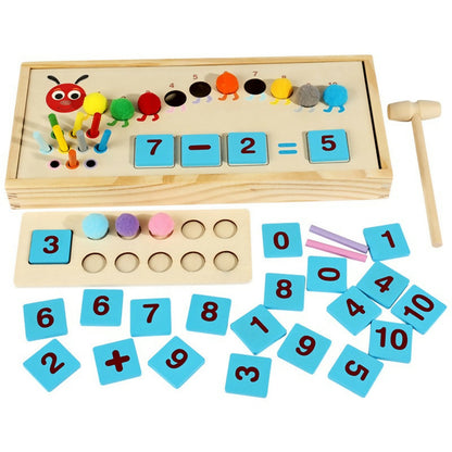 Quadro Matemático da Lagarta Montessori