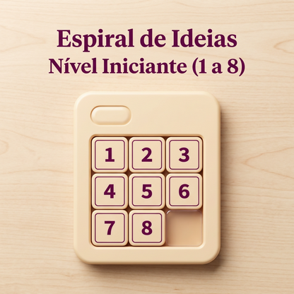 Jogo Lógico Deslizante de Números (Podes acrescentar "Nível Iniciante" ou "Avançado" dependendo do tamanho)