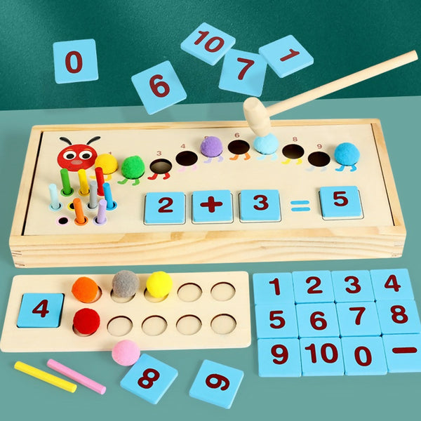 Quadro Matemático da Lagarta Montessori