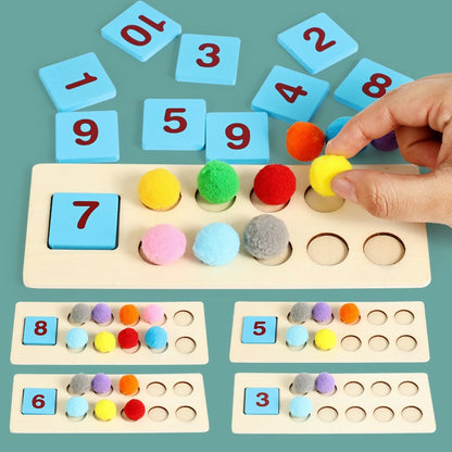Quadro Matemático da Lagarta Montessori