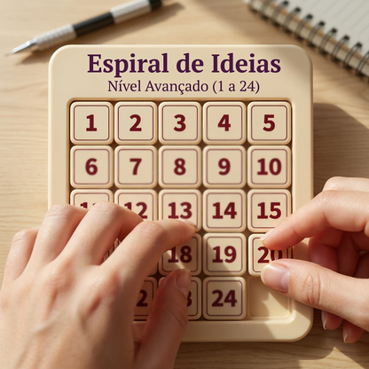 Jogo Lógico Deslizante de Números (Podes acrescentar "Nível Iniciante" ou "Avançado" dependendo do tamanho)