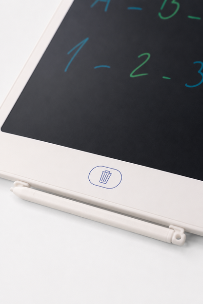 Tablet LCD para Escrita e Desenho 8,5" com Caneta – Quadro Mágico Reutilizável