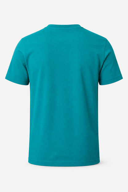 T-shirt Confidence Verde Turquesa – Homem