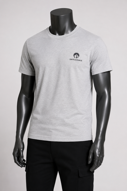 T-shirt UNTILEXHAUS Cinzenta para Homem – Manga Curta Casual