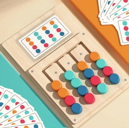 Labirinto Lógico Montessori - Jogo das Cores