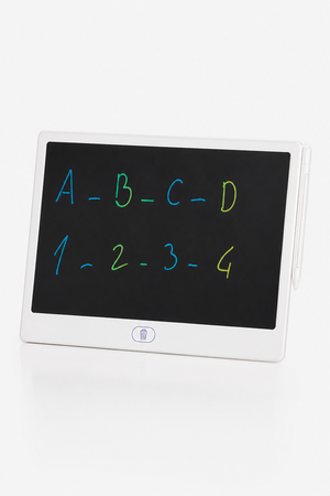 Tablet LCD para Escrita e Desenho 8,5" com Caneta – Quadro Mágico Reutilizável