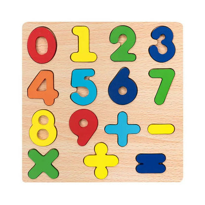 Quadro Educativo Montessori em Madeira